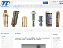 Tablet Screenshot of fazalsons.com